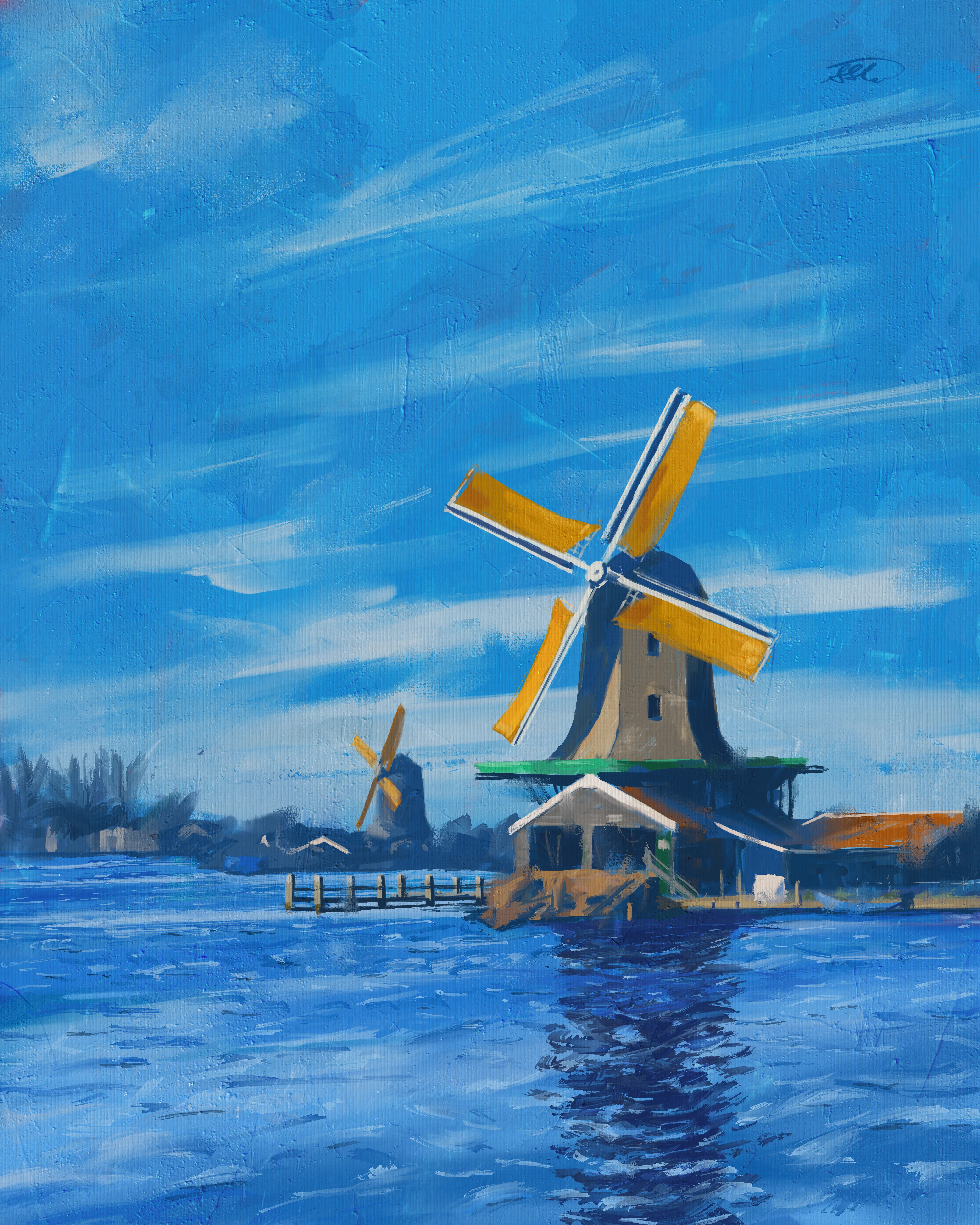 Windmills of Zaanse Schans